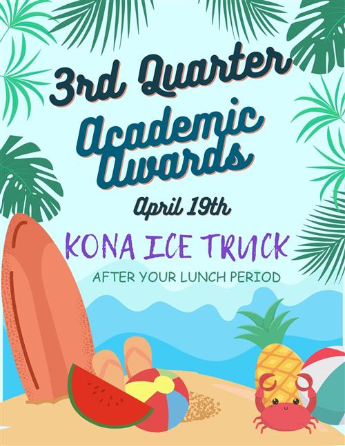 academic awards flyer